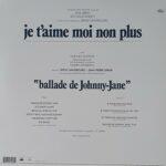 vinyle serge gainsbourg je t'aim moi non plus verso