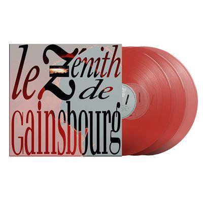 vinyle rouge le zenith de gainsbourg recto