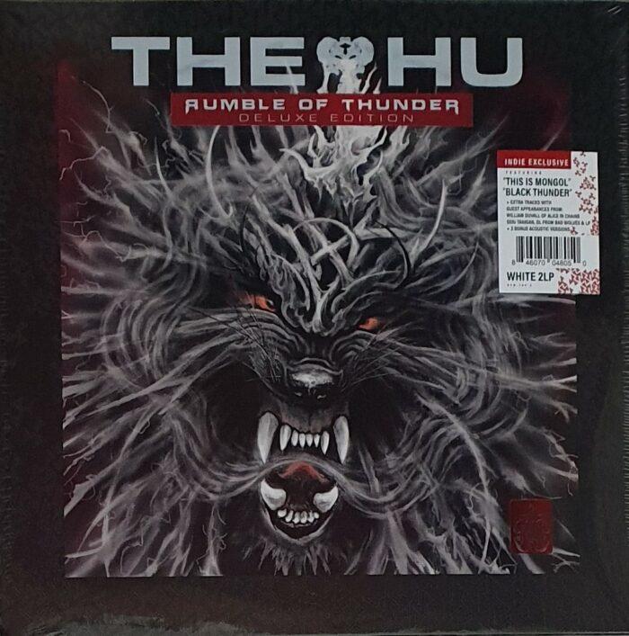 double vinyle the hu rumble of thunder blanc recto