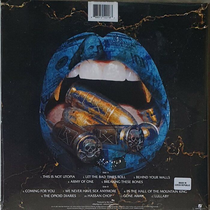 vinyle the offspring let the bad times roll verso