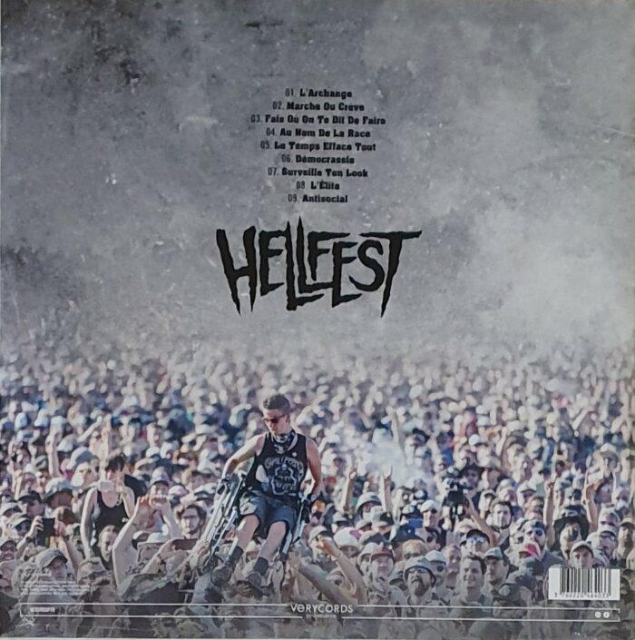 VINYLE TRUST LIVE HELLFEST 2017 VERSO