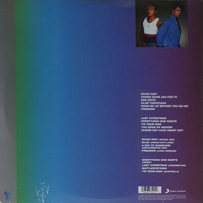 vinyle wham the singles verso