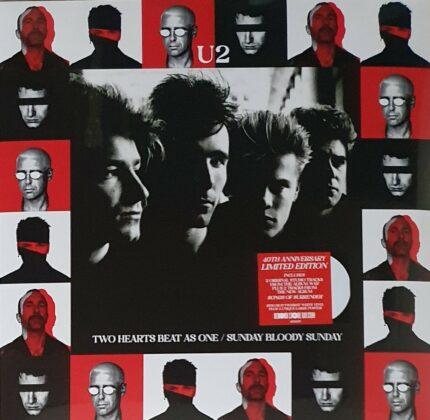 vinyle u2 two hearts beat as one recto