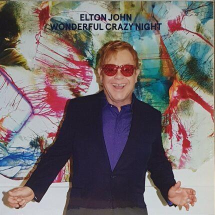 vinyle elton john wonderful crazy night recto