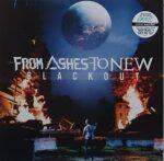 vinyle from ashes to new blackout clair & noir recto