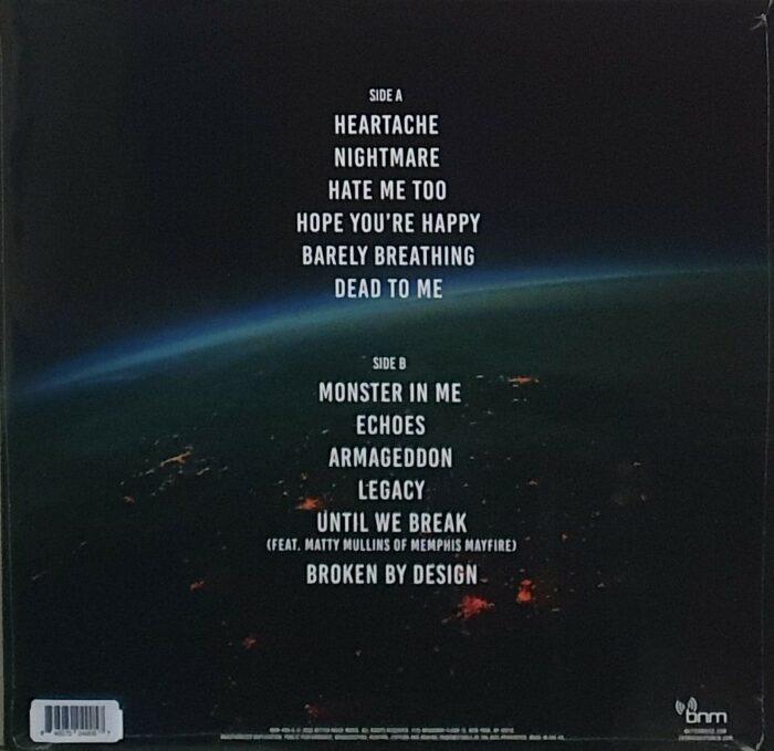 vinyle from ashes to new blackout clair & noir verso