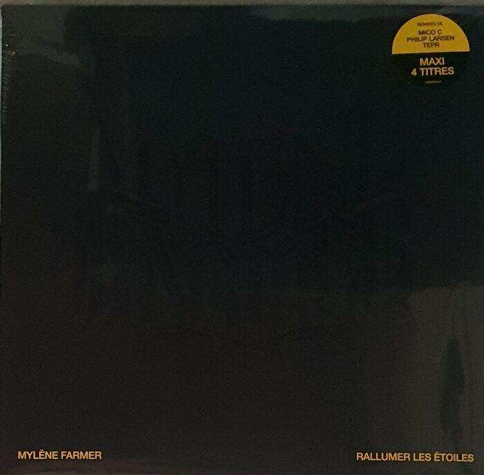 vinyle mylene farmer rallumer les étoiles recto