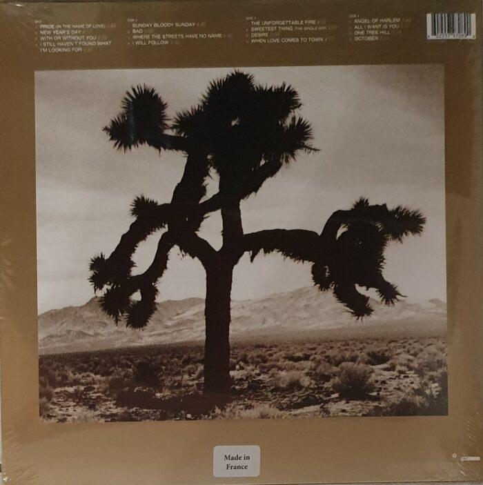 vinyle u2 best of 1980-1990 verso