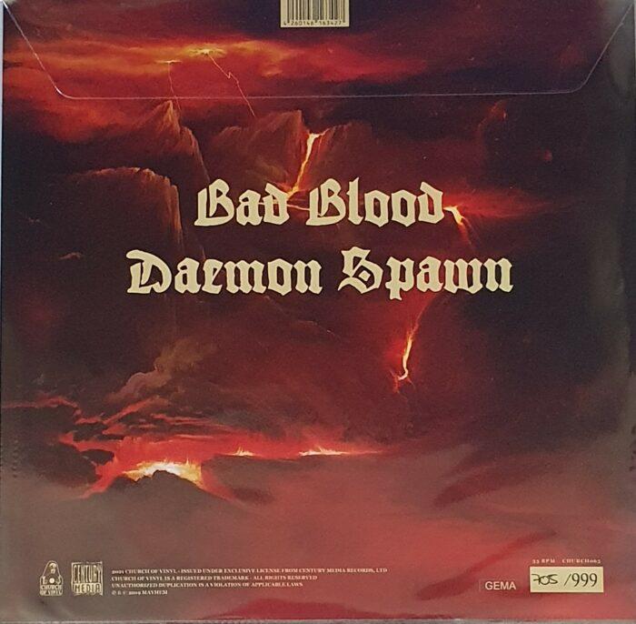 vinyle mayhem bad blood verso