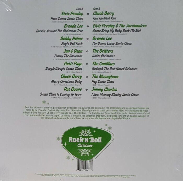 vinyle multi interpretes rock'n'roll christmas verso
