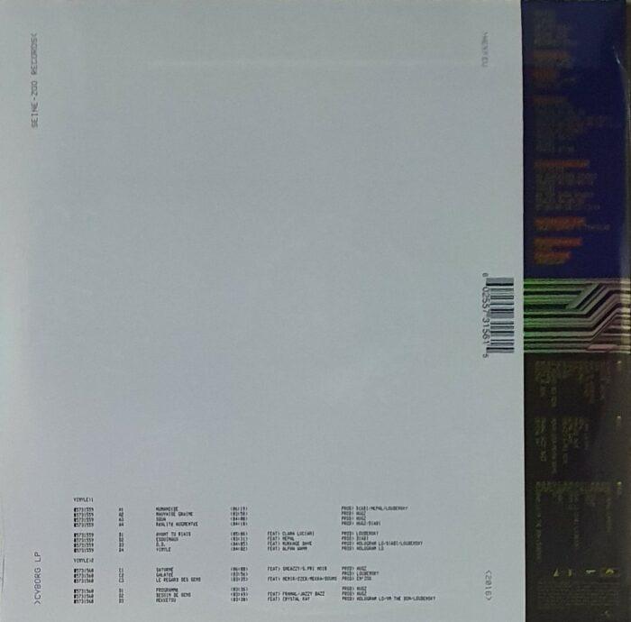 vinyle nekfeu cyborg verso