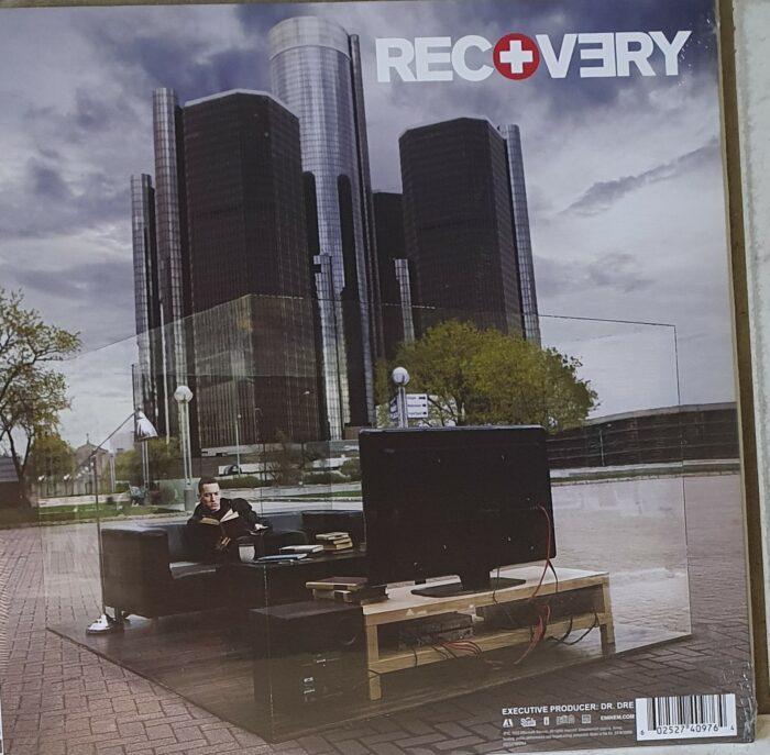 vinyle eminem recovery verso
