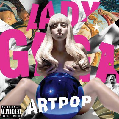 vinyle lady gaga artpop recto