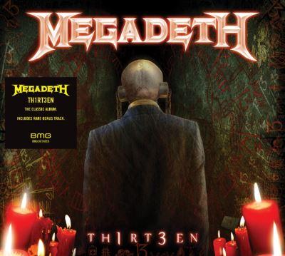 vinyle megadeth th1rt3en recto