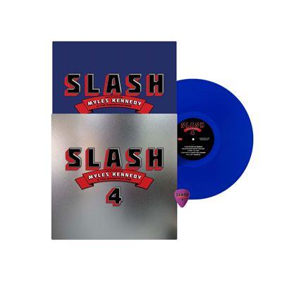 VINYLE SLASH 4 bleu recto