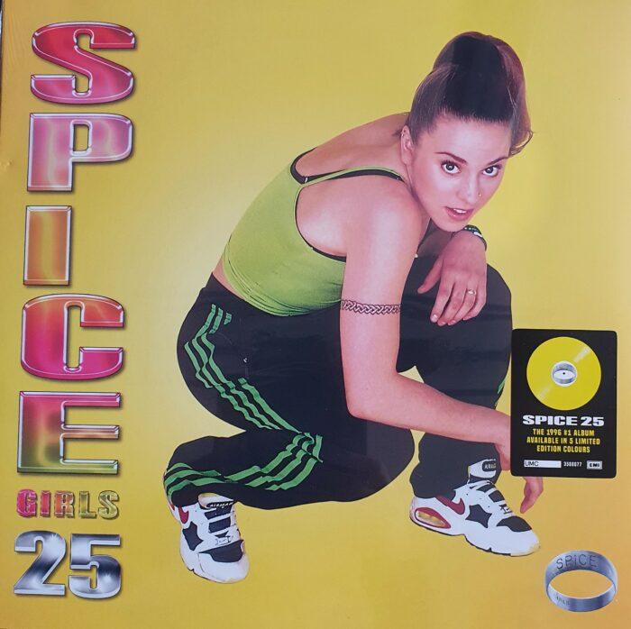 vinyle spice girls spice jaune recto