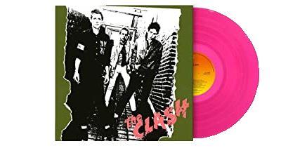 Vinyle the clash edition limitée vinyle rose recto