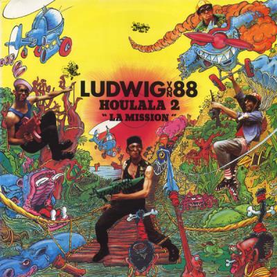 vinyle ludwig von 88 houlala 2 la mission recto