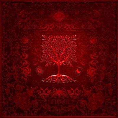 VINYLE ROUGE DADJU TAYC HERITAGE RECTO