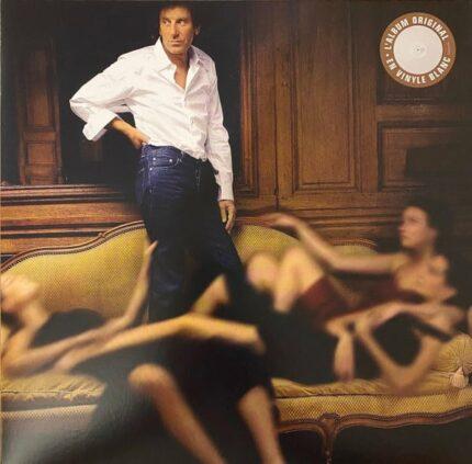vinyle blanc alain souchon au ras des paquerettes recto