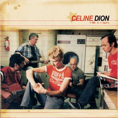 vinyle céline dion 1 fille & 4 types recto