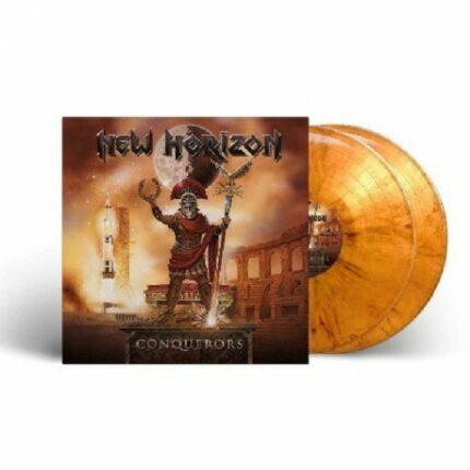 vinyle orange marbré new horizon conquerors recto
