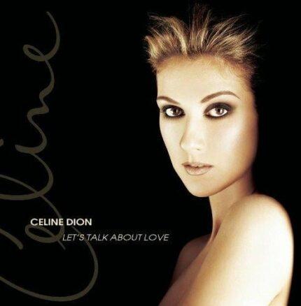 vinyle céline dion let's talk about love recto