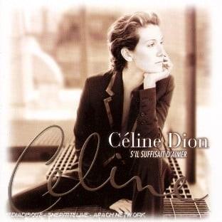 vinyle céline dion s'il suffisait d'aimer recto