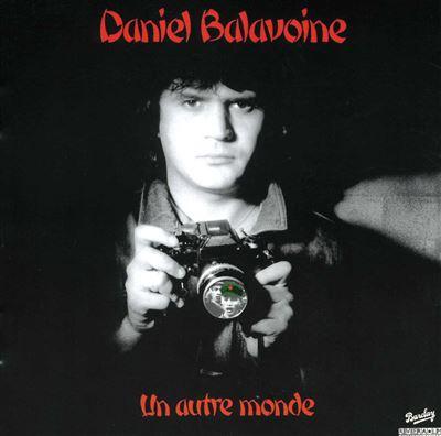 POCHETTE VINYLE DANIEL BALAVOINE UN AUTRE MONDE RECTO