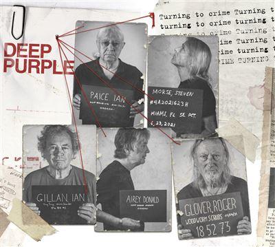 pochette recto vinyle cristal deep purple turning to crime