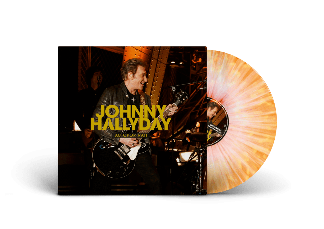 vinyle splatter johnny hallyday autoportrait rsd 2025