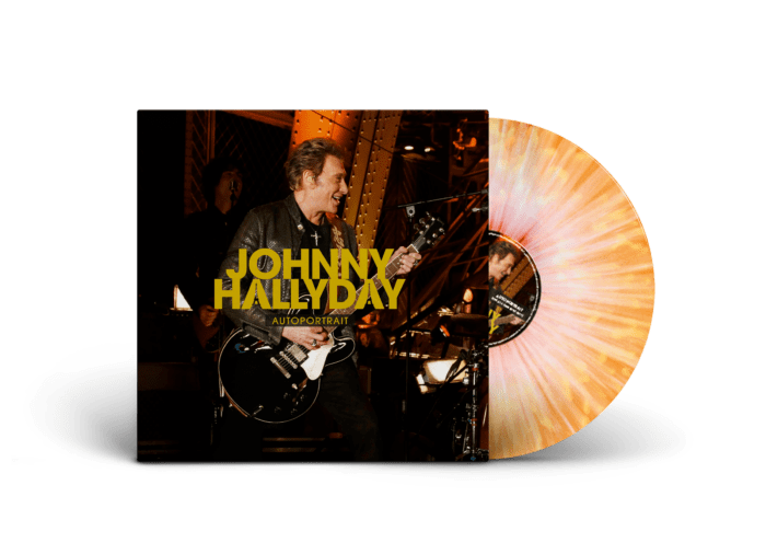 vinyle splatter johnny hallyday autoportrait rsd 2025
