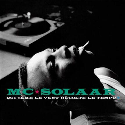 pochette recto vinyle mc solaar qui sème le vent récolte le tempo