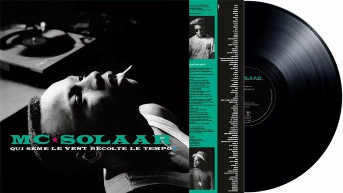 vinyle noir mc solaar qui sème le vent récolte le tempo